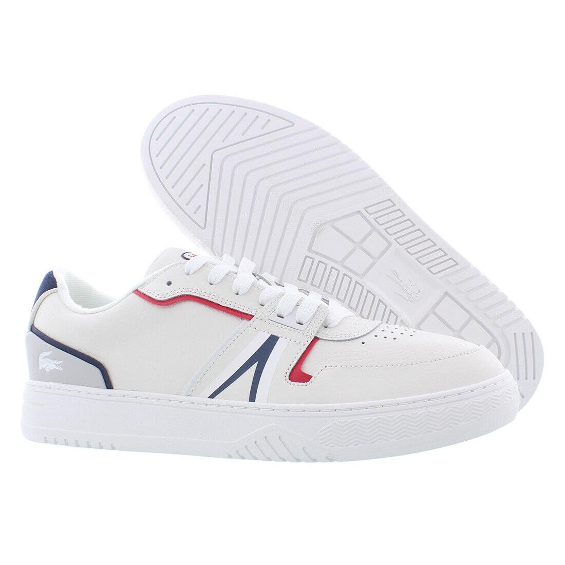 Lacoste L001 Mens Shoes Size 12 Color: White/navy/red