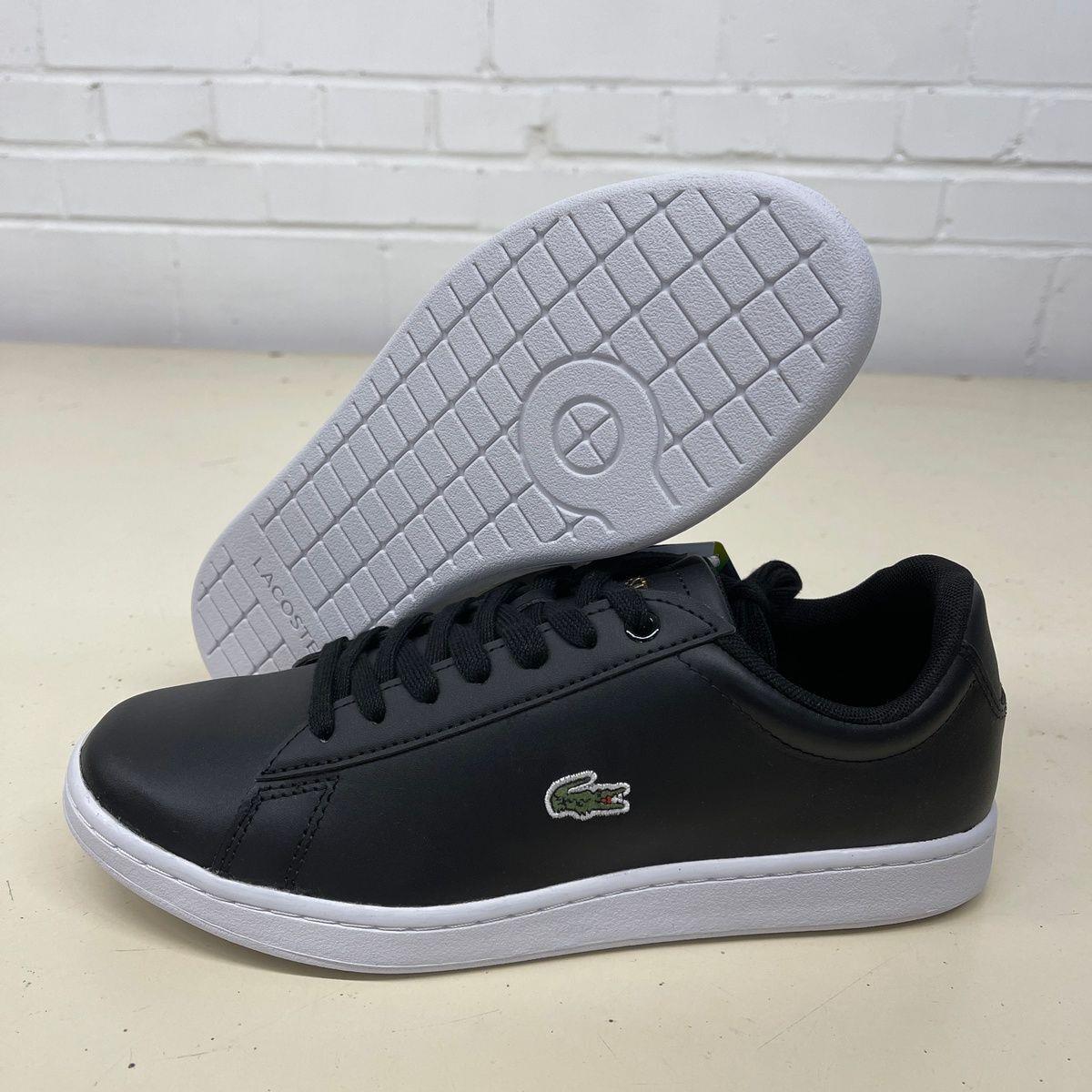 Lacoste Hydez 119 2 P Sfa Fashion Sneaker Women`s Size US 8 Black/gold