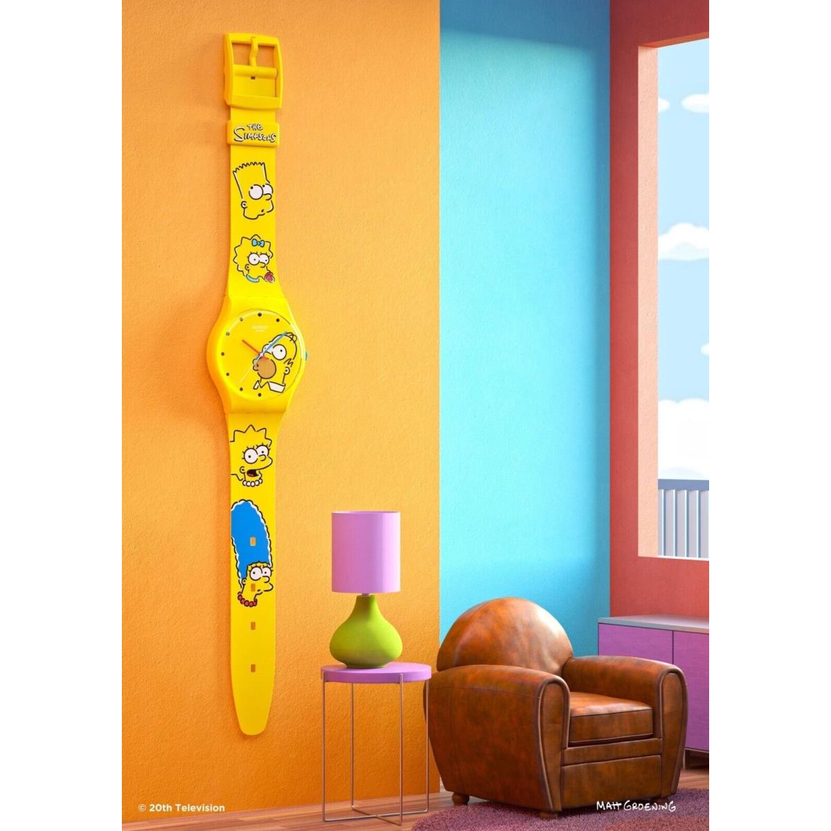 Swatch Maxi Simpsons Family MGJ001