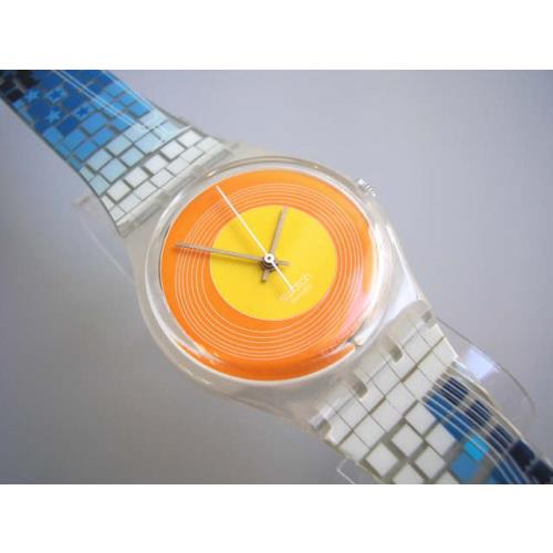 MY Blue Stunning Colorful Mosaic Tiles Swatch Nib-rare