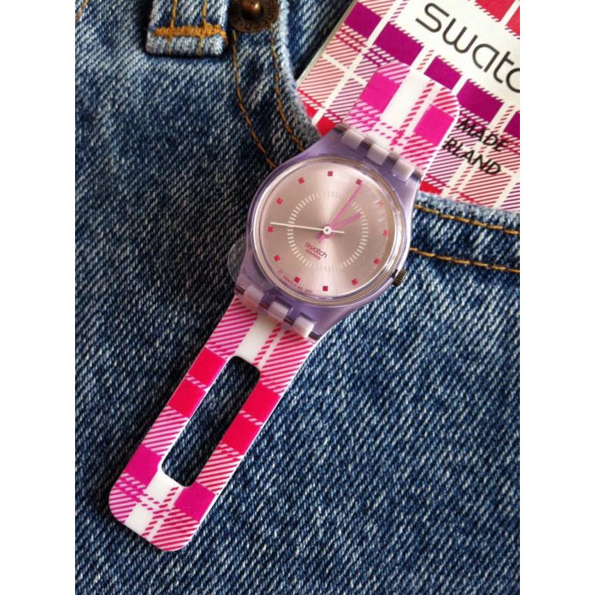 L`insolita Unique Clip-on Ladies Swatch in Special Pkg Nip-rare