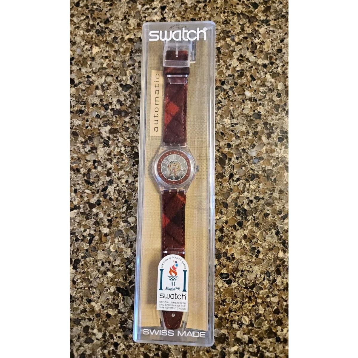 Swatch Automatic SAP103 Mc Killop Leather