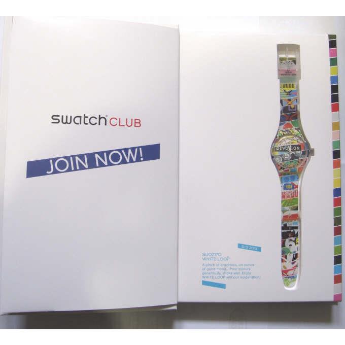 White Loop Swatch Colorful Gents 2014 Club Special Pattern Book Pack-nip