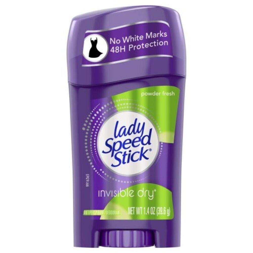 Lady Speed Stick Anti-perspirant Invisible Dry Powder Fresh 1.4 Oz 12/Case