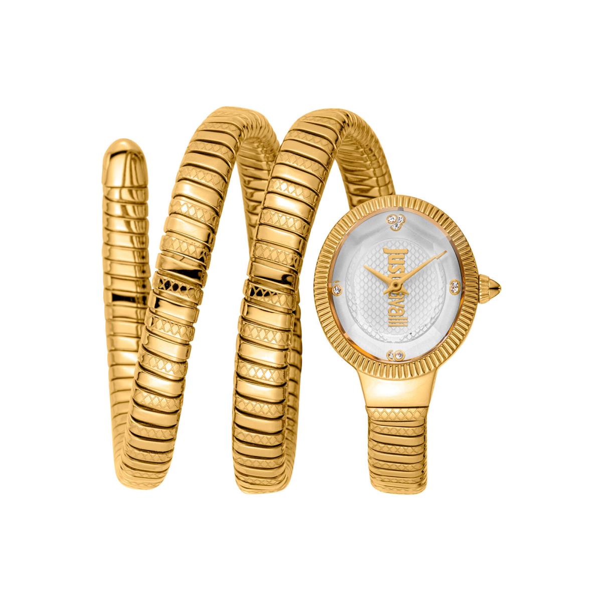 Just Cavalli Women`s Signature Snake 22mm Quartz Watch JC1L269M0025