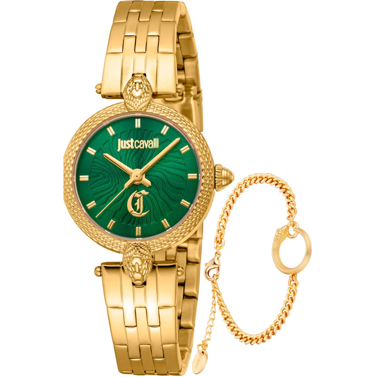 Women`s Set Mini Attraente 28mm Quartz Watch JC1L330M0055 by Just Cavalli