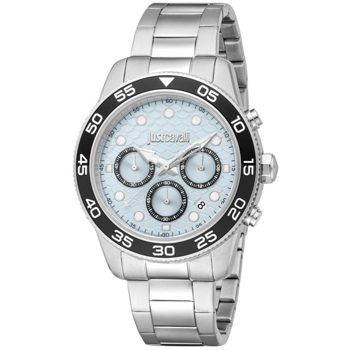 Just Cavalli Men`s Young Blue Blue Dial Watch - JC1G243M0245