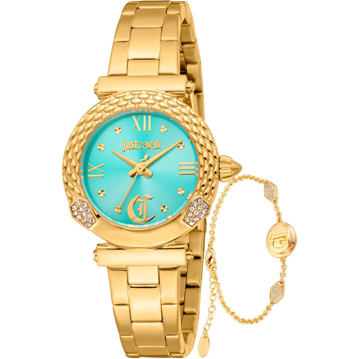 Just Cavalli Women`s Set Curiosa 30mm Quartz Watch JC1L332M0065