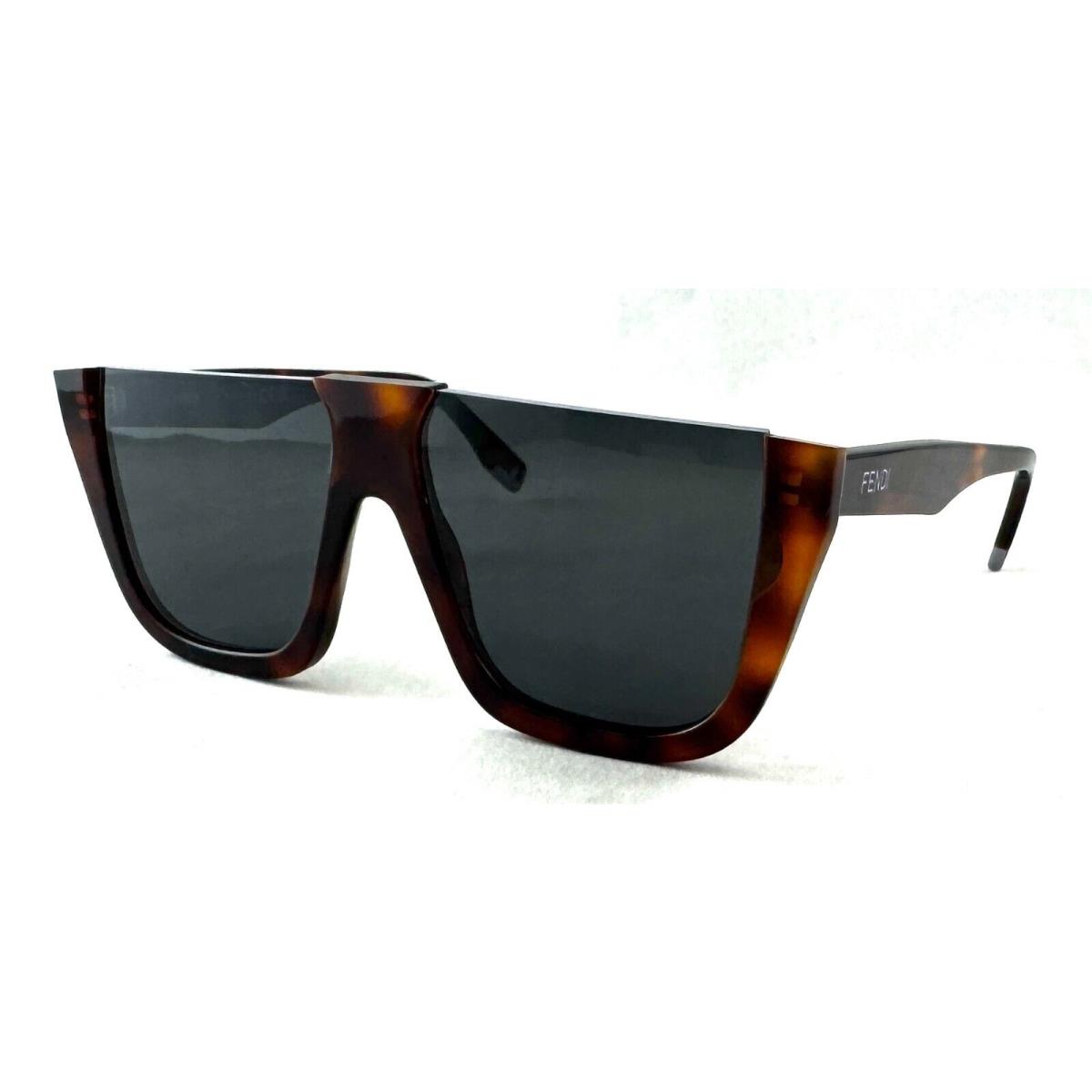 Fendi FE40136I FE 40136I 53A Tortoise Sunglasses 62-9-145