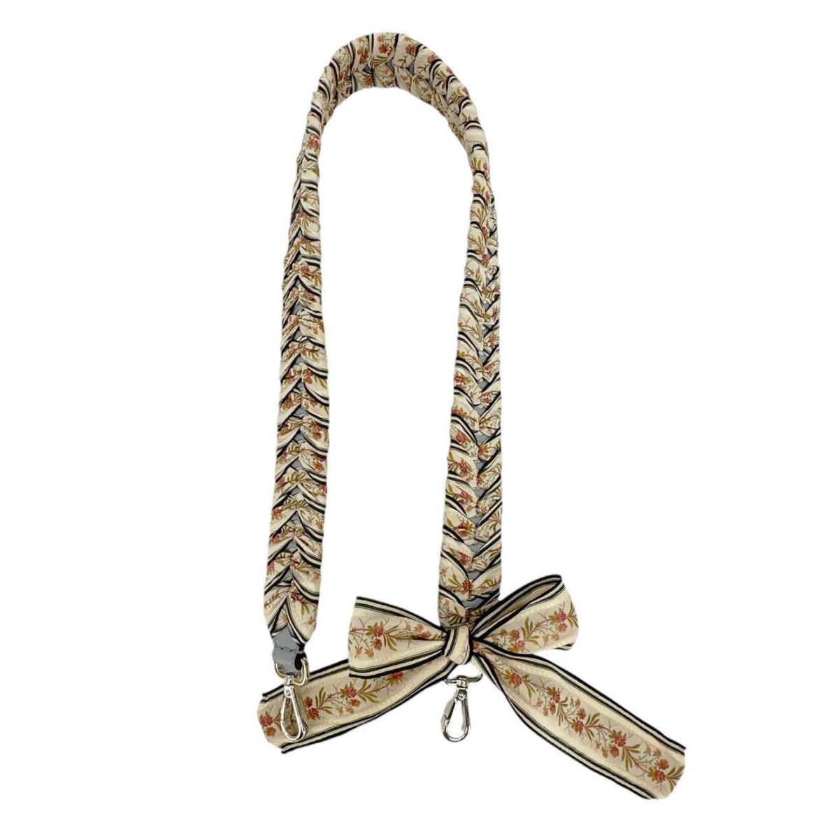 Fendi Floral Ribbon Guitar Bag Strap