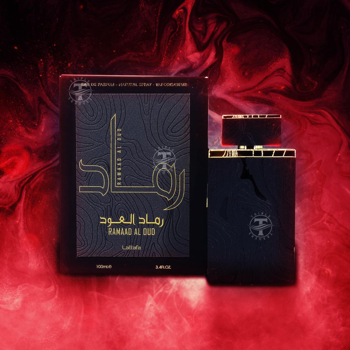 Ramaad Al Oud By Lattafa 100ml 3.4 FL OZ Eau De Parfum