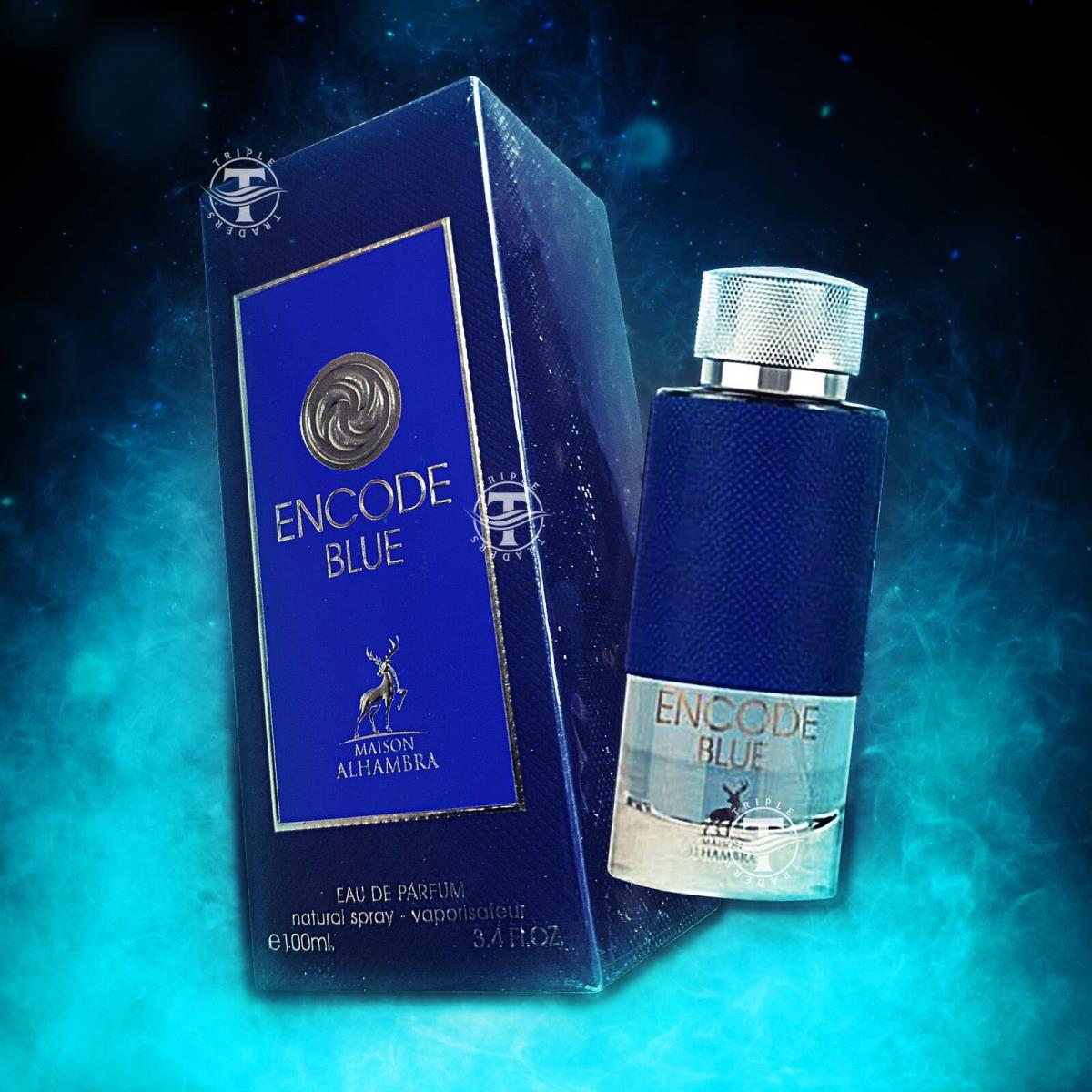 Encode Blue Eau De Parfum By Maison Alhambra Lattafa 100ml 3.4 fl oz