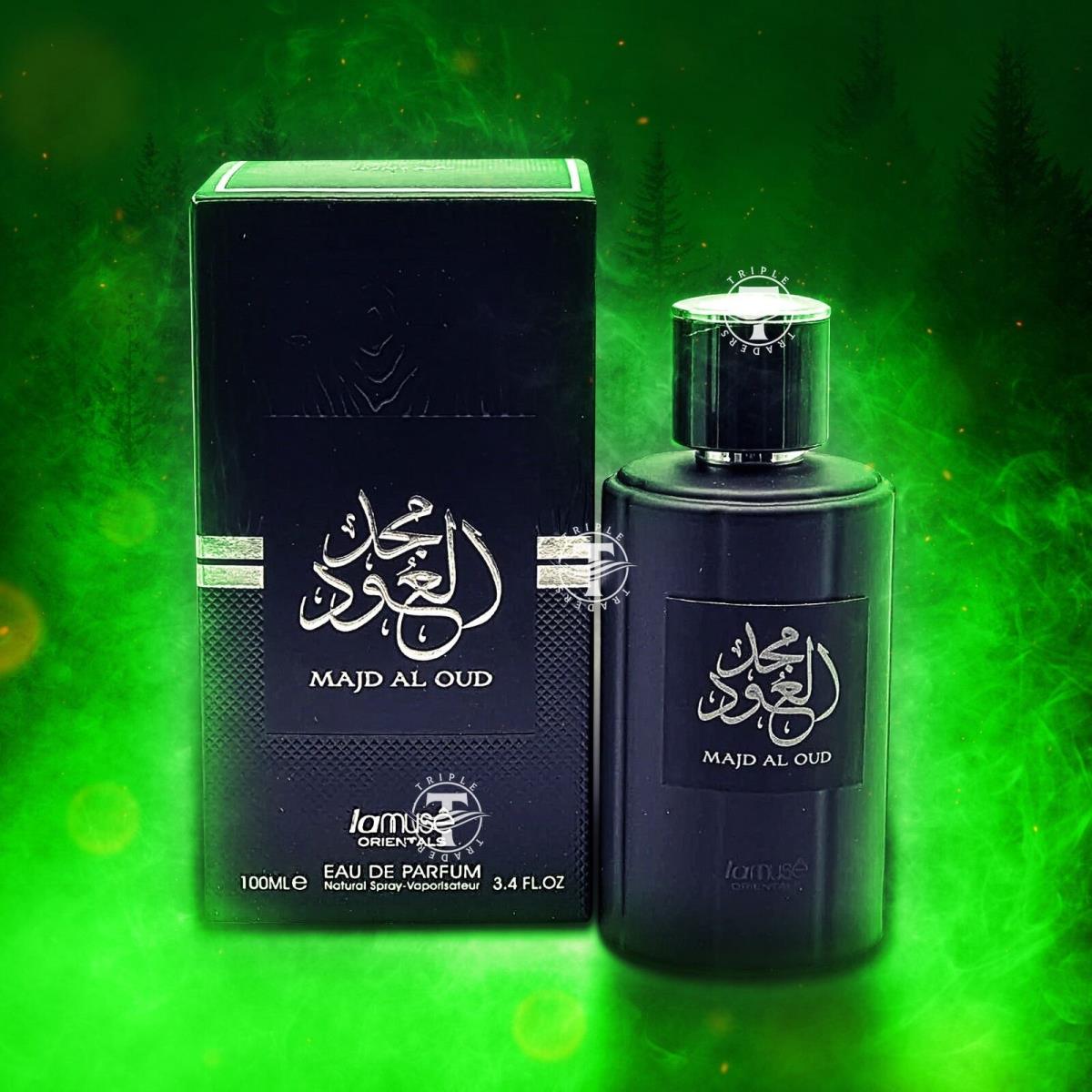 Lattafa Majd Al Oud Eau De Parfum By Lamuse Orientals 100ml 3.4 Fl Oz