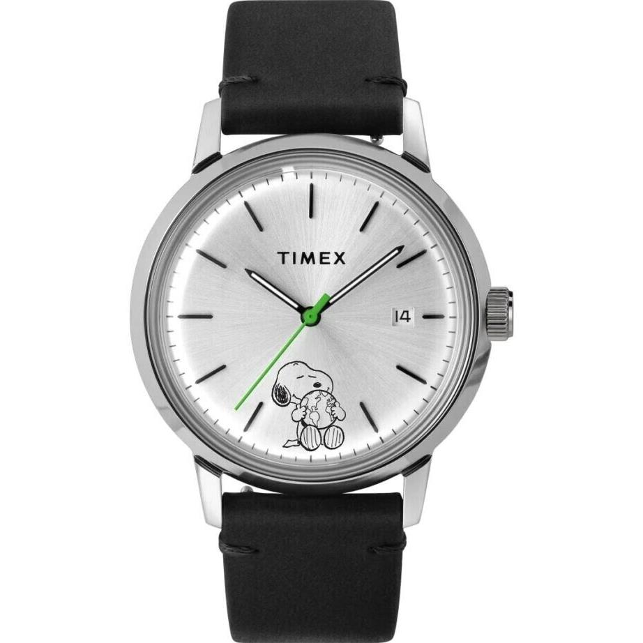 Timex X Peanuts Snoopy Take Care Marlin Automatic Watch TW2V32600JR