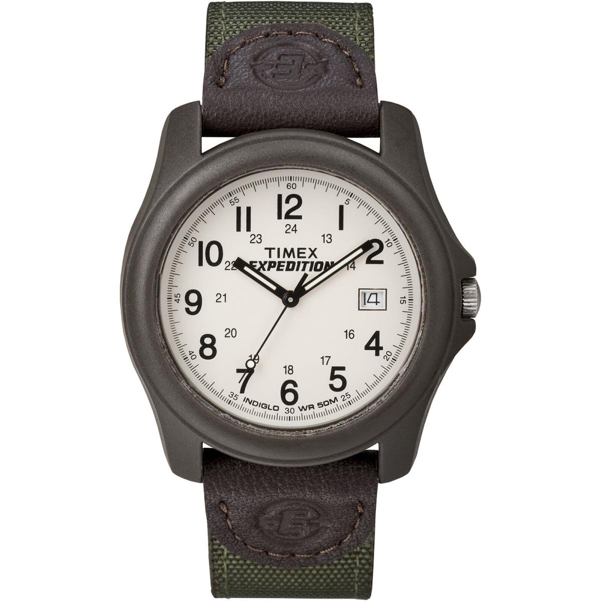 Timex Men`s Watch Expedition Camper Quartz Scratch Resistance T49101 Superb