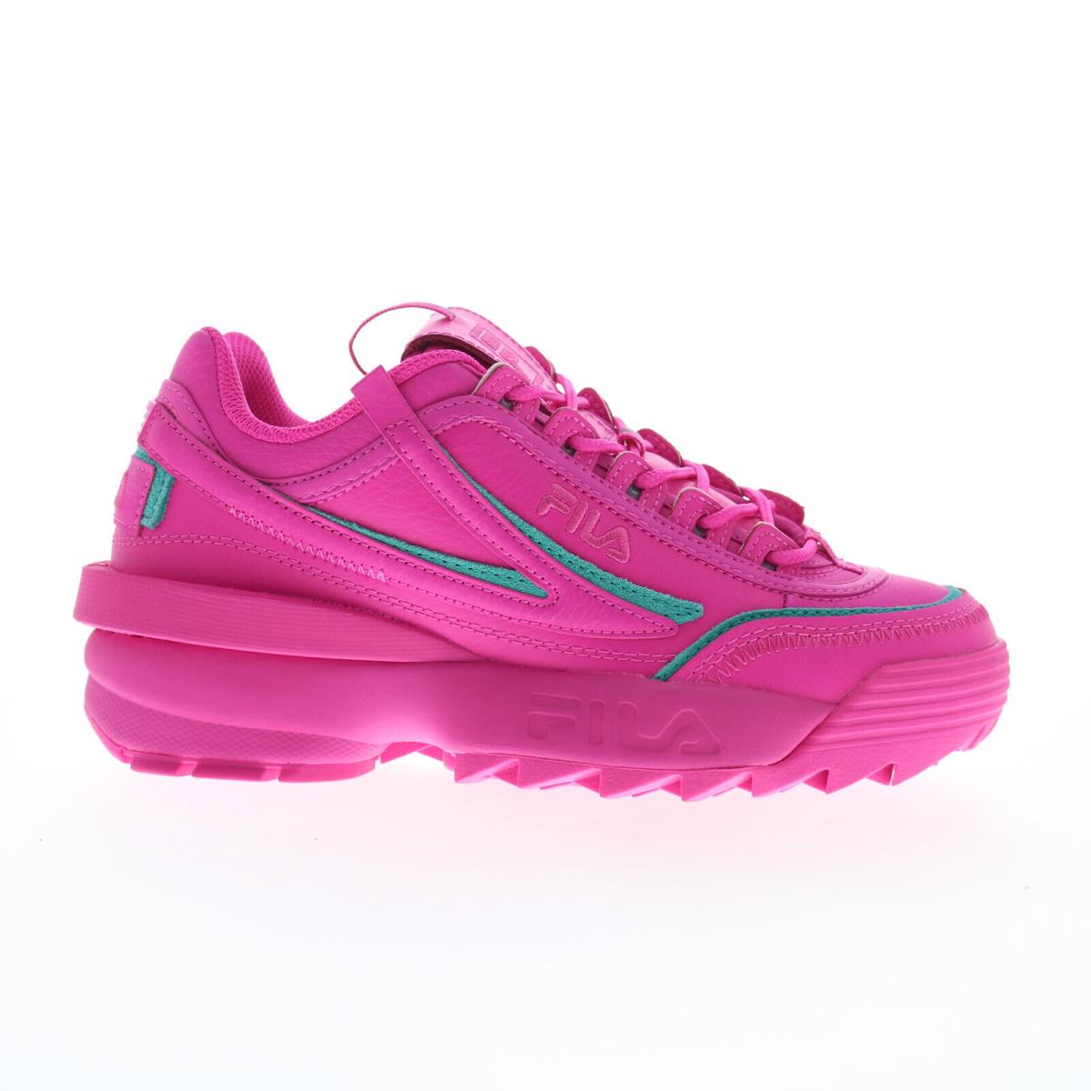 Fila Disruptor II Exp 5XM01801-952 Womens Pink Lifestyle Sneakers Shoes - Pink