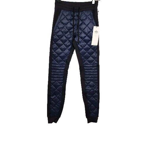 Alo Yoga Kids Size XS Black Warm High-waist Moto Puffer Pants