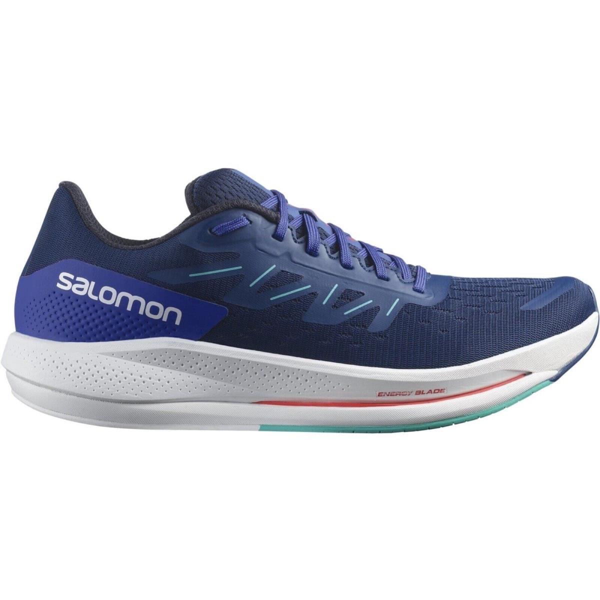 Salomon Spectur Navy Estate Blue Mens Running Shoe US 12.5