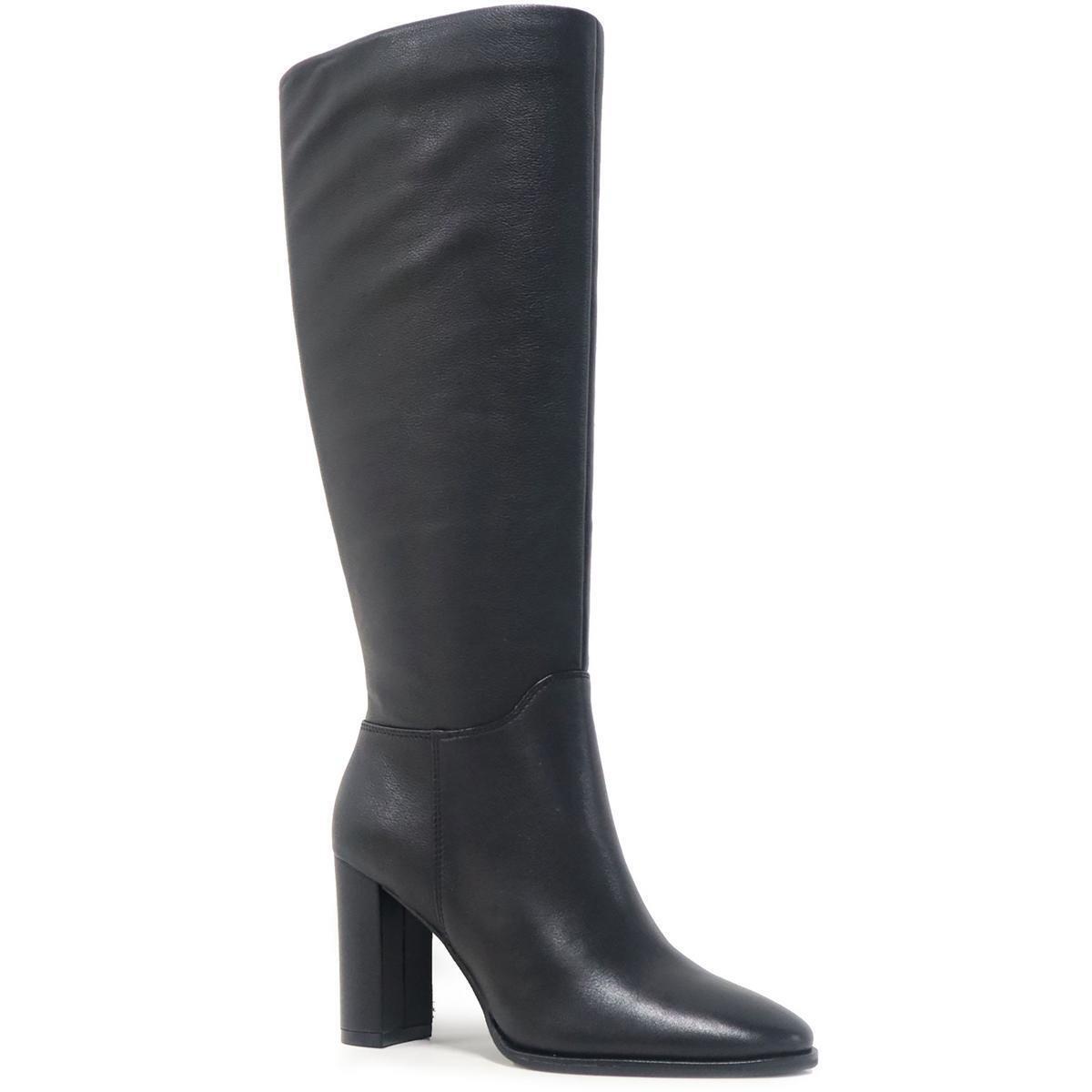 Kenneth Cole New York Womens Lowell Leather Knee-high Boots Shoes Bhfo 8034