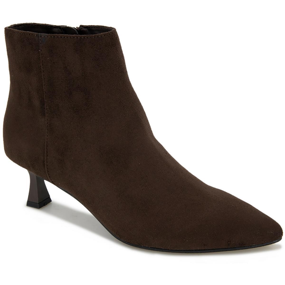 Kenneth Cole New York Womens Bexx Leather Ankle Booties Shoes Bhfo 9187