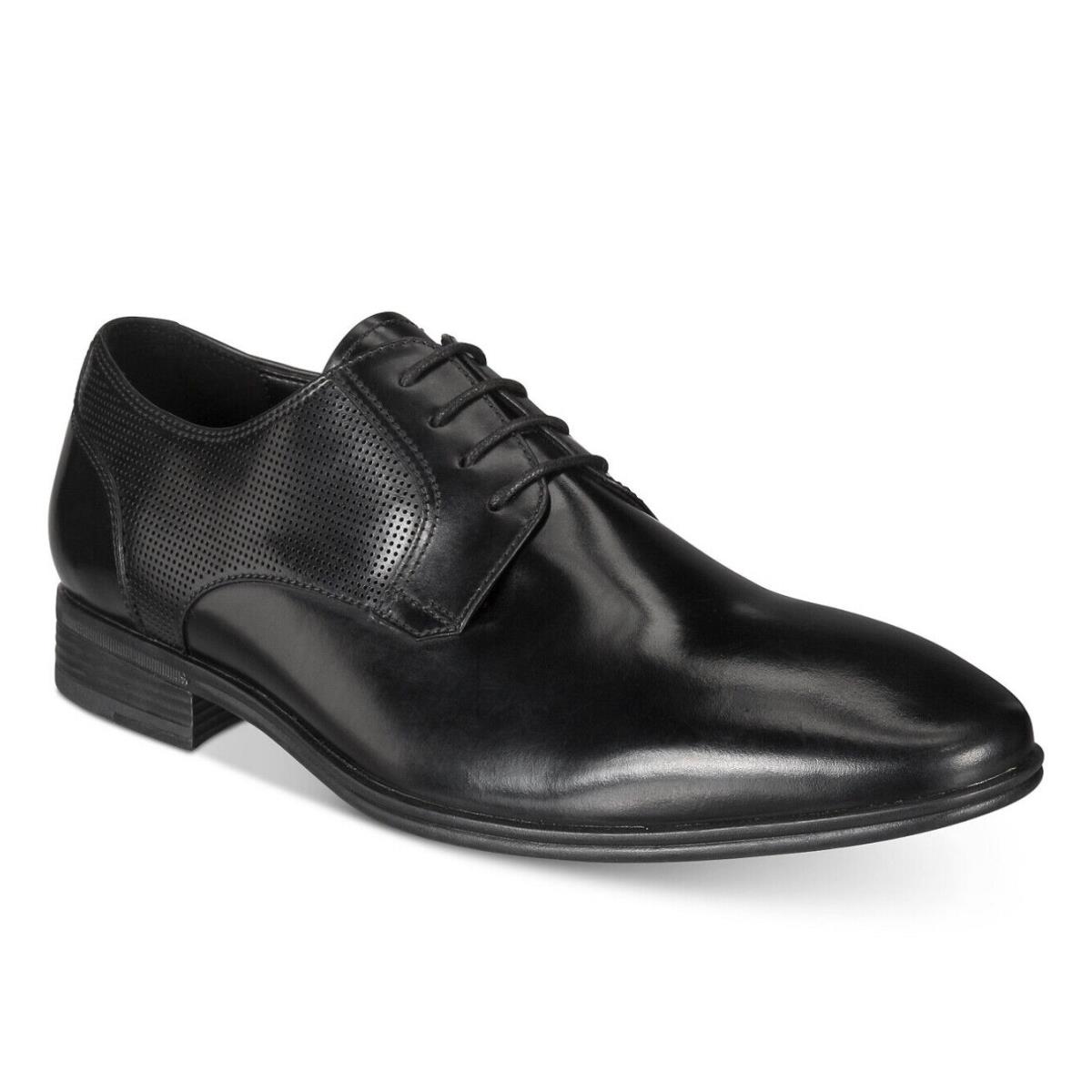 Kenneth Cole Reaction Men`s Min Plain-toe Oxfords Black Size: 10.5 M