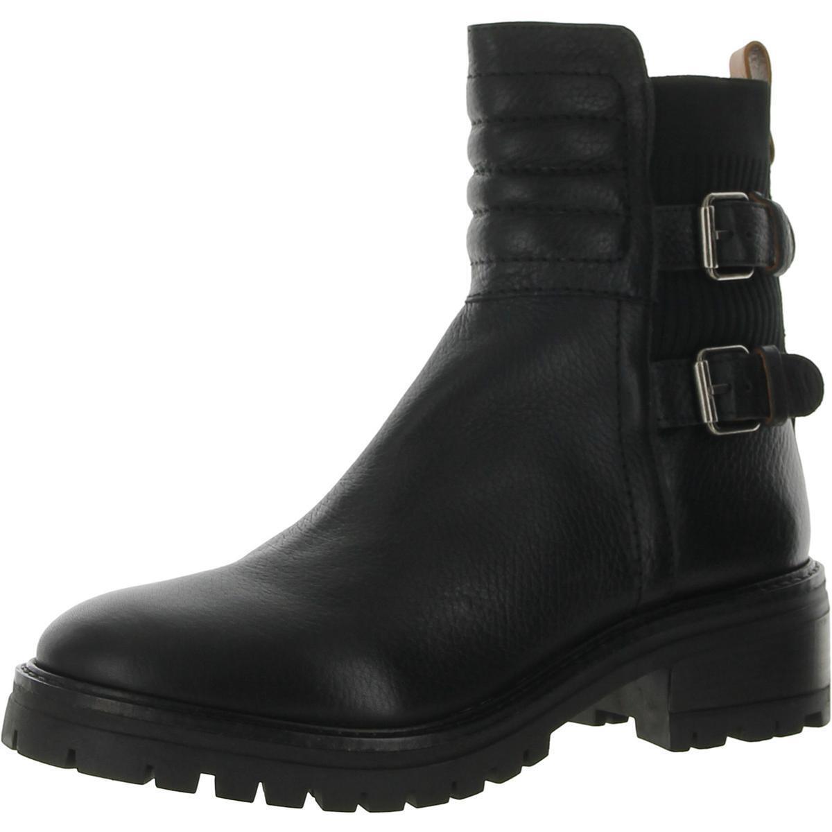 Gentle Souls by Kenneth Cole Womens Bradey Moto Motorcycle Boots Shoes Bhfo 4418