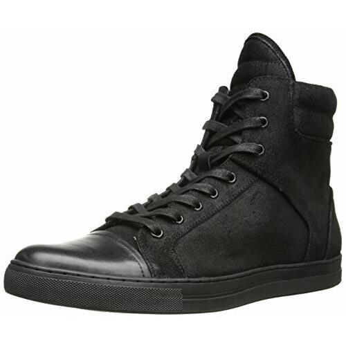 Kenneth Cole York Men`s Double Header Fashion Sneaker Shoes - Black