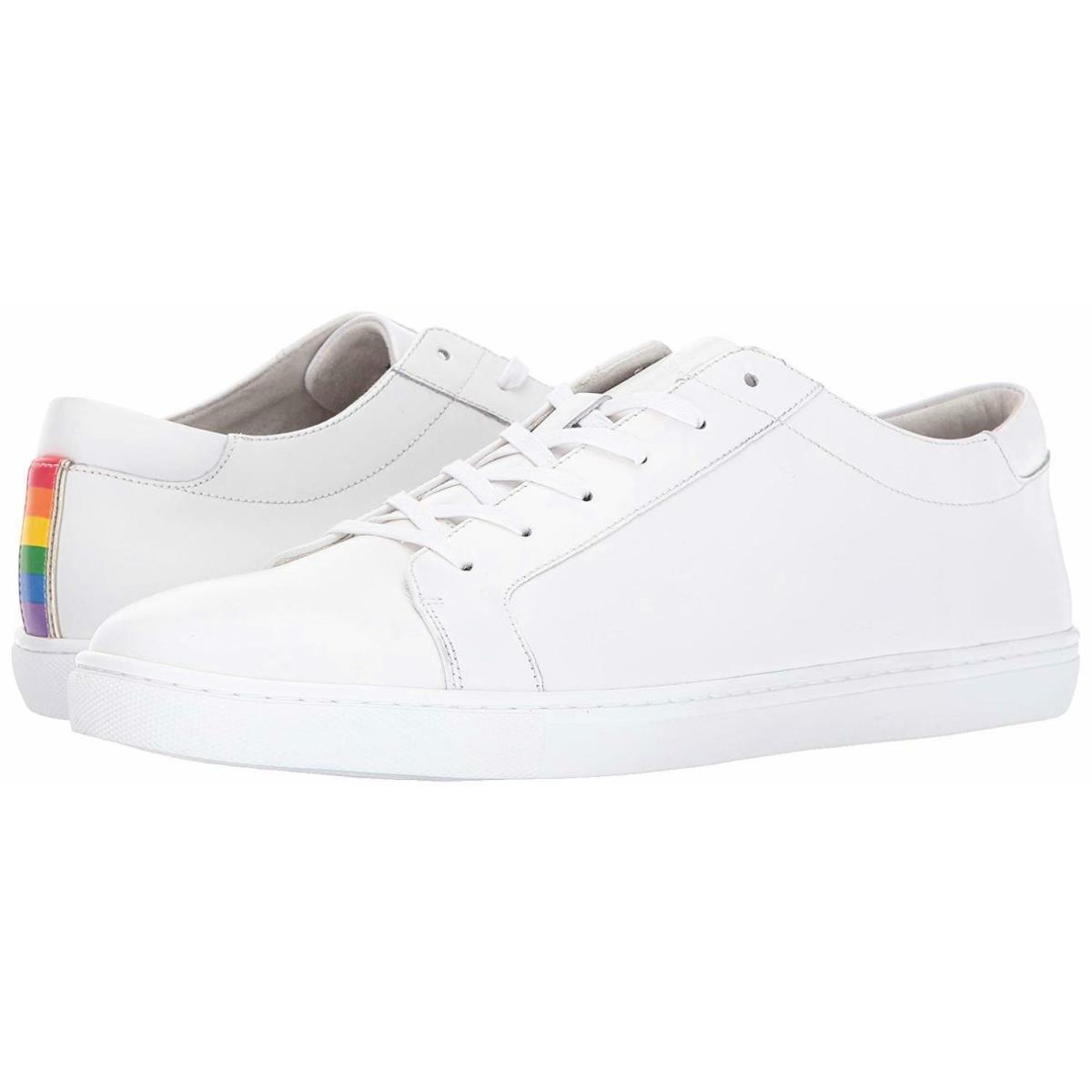 Kenneth Cole York Men`s Kam Pride Sneakers White Multi 8 M /display