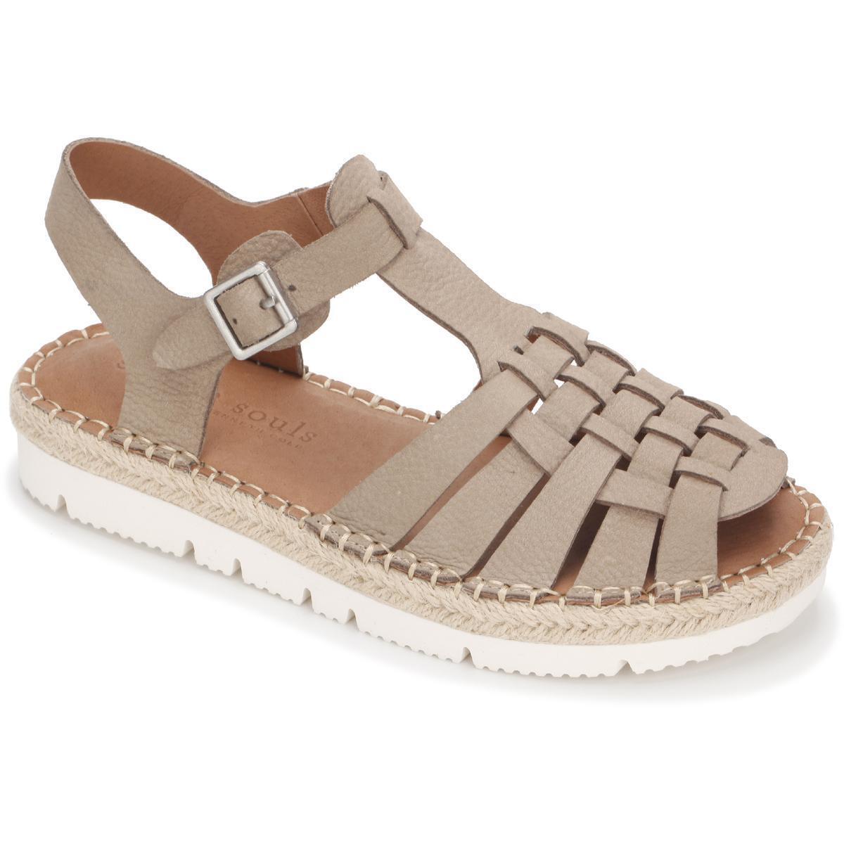 Gentle Souls by Kenneth Cole Womens Lizzy Flat T-strap Sandals Shoes Bhfo 1006