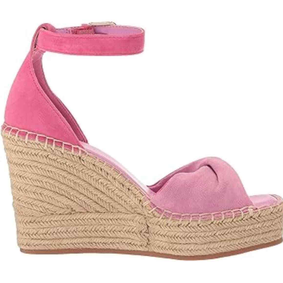 Kenneth Cole York Women`s Sol Espadrille Wedge Sandals Sz 10 Shoes