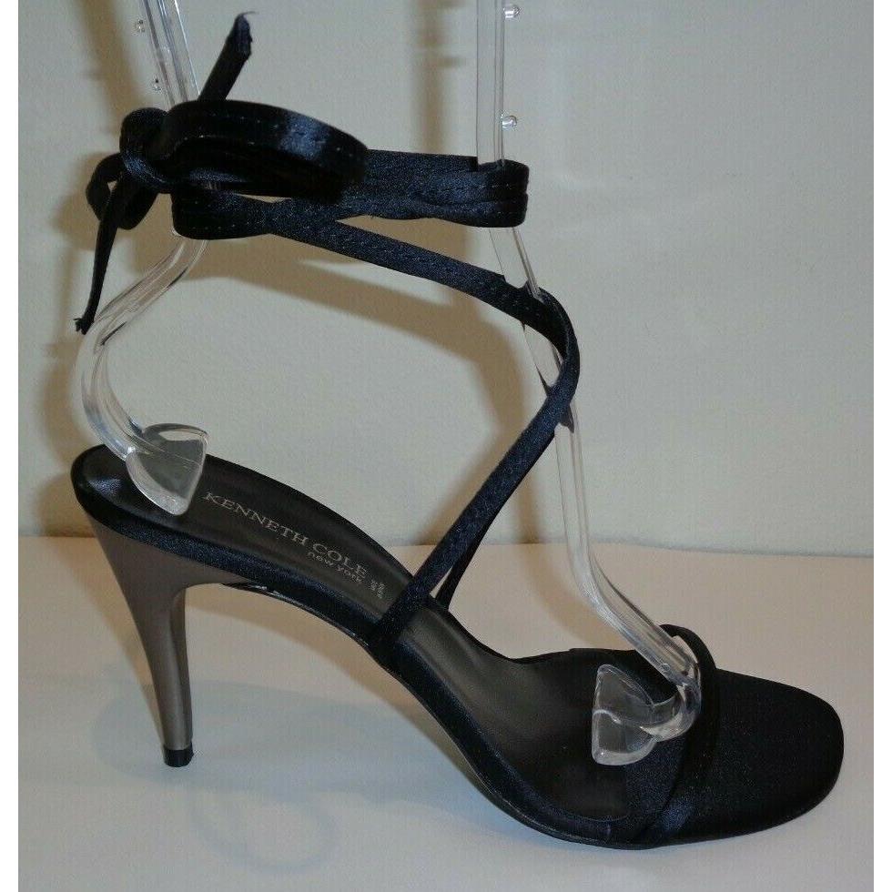 Kenneth Cole Size 8 M Dance with ME Satin Ankle Wrap Sandals Womens Shoes