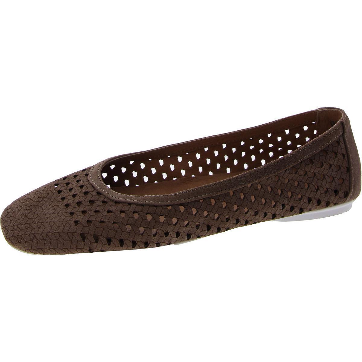 Gentle Souls by Kenneth Cole Womens Eugene Travel Brown Ballet Flats Bhfo 5151