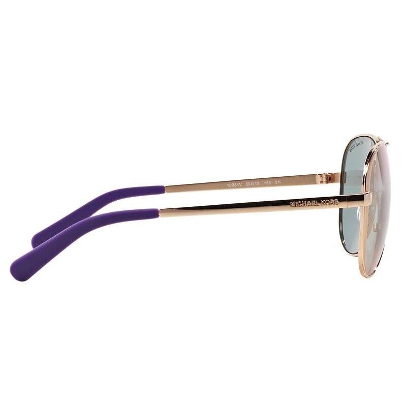 Michael Kors sunglasses  - Gold Frame, Blue Lens 3