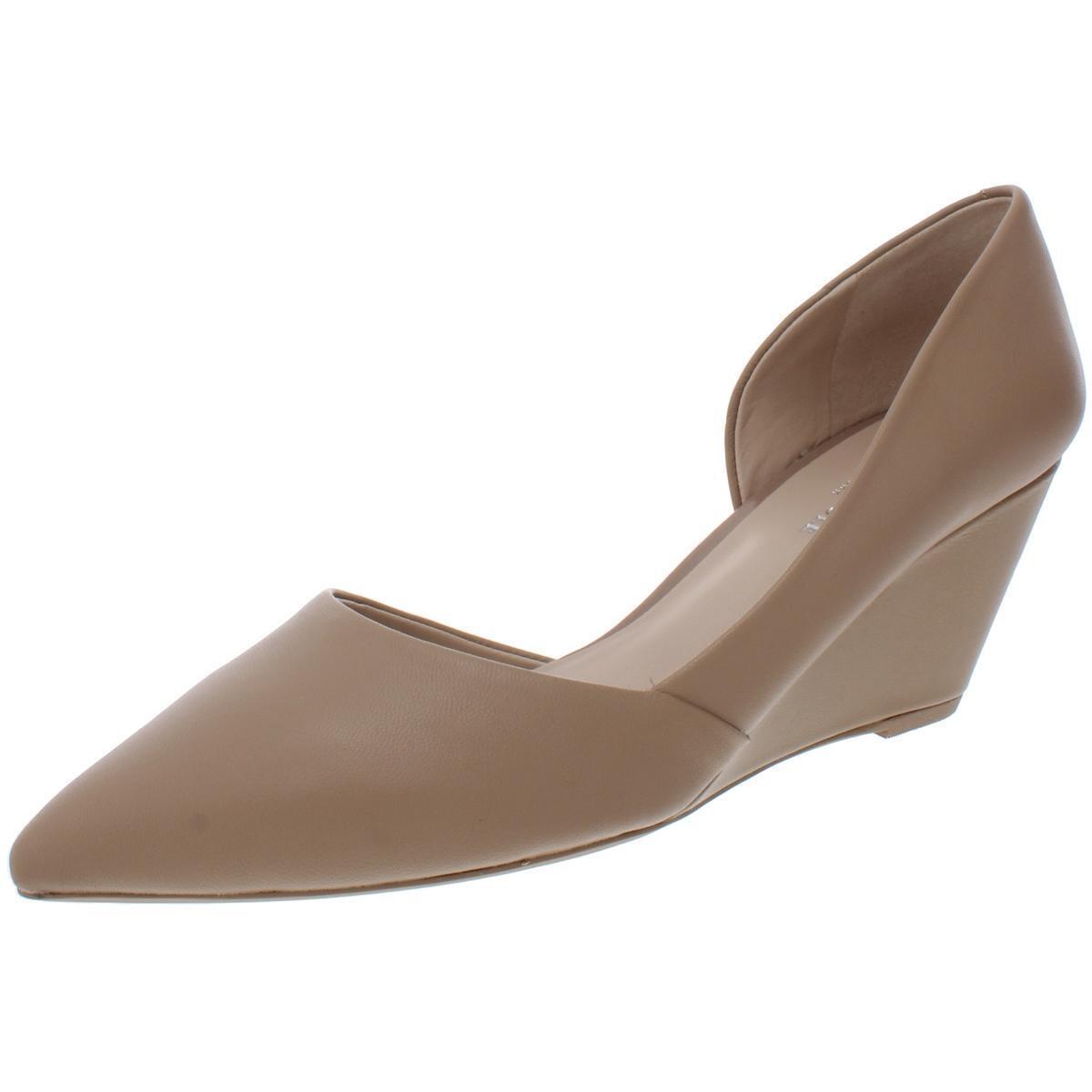 Kenneth Cole New York Womens Ellis Beige Wedge Heels 9.5 Medium B M Bhfo 3401