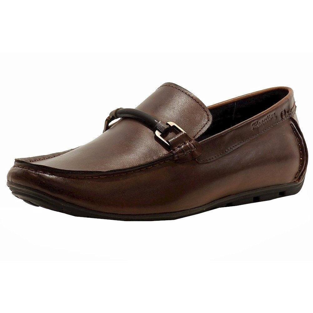 Kenneth Cole Men`s Get Set Cognac Fashion Loafers Shoes Sz. 11