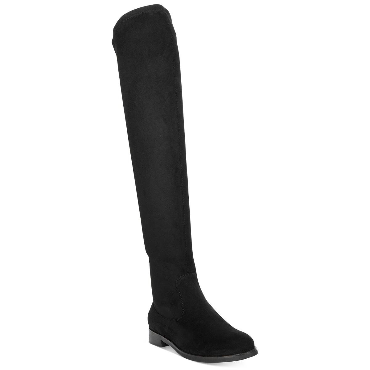 Kenneth Cole Reaction Black Women`s Shoes Wind-y Over-the-knee Boots Size 8.5 M