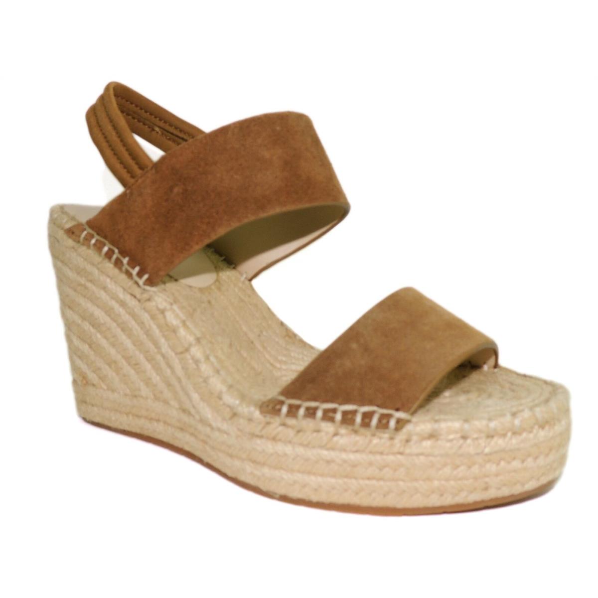 Kenneth Cole York Women`s Olivia Slingback Espadrille Nutmeg Size 7.5 M