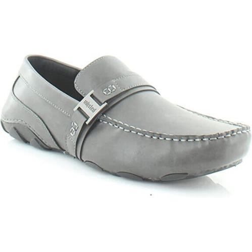 Kenneth Cole Unlisted String Along Men`s Shoes Color Dark Grey Size 10.5M