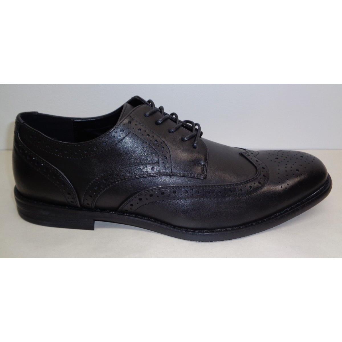 Kenneth Cole Unlisted Size 10.5 Design 30121 Black Lace Oxfords Mens Shoes