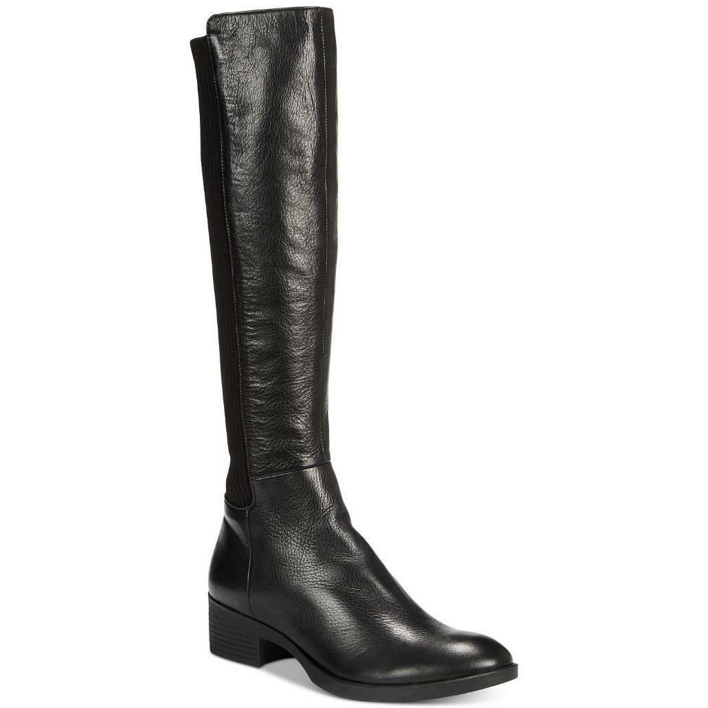 Kenneth Cole New York Black Women`s Levon Tall Riding Boots Shoes 6.5 M toc23