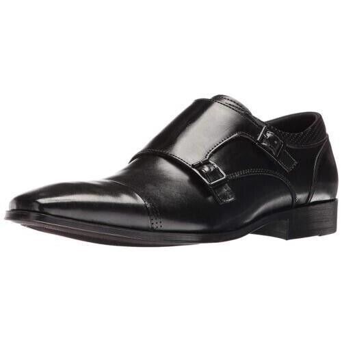 Unlisted by Kenneth Cole Music Lesson Buckle Dress Shoes Oxford Black Size 8M