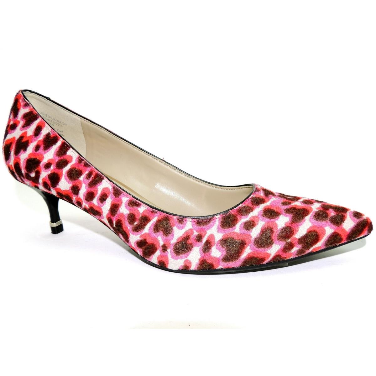 Kenneth Cole York Women`s Morgan Kitten-heel Pumps Bubble Gum Size 6 M