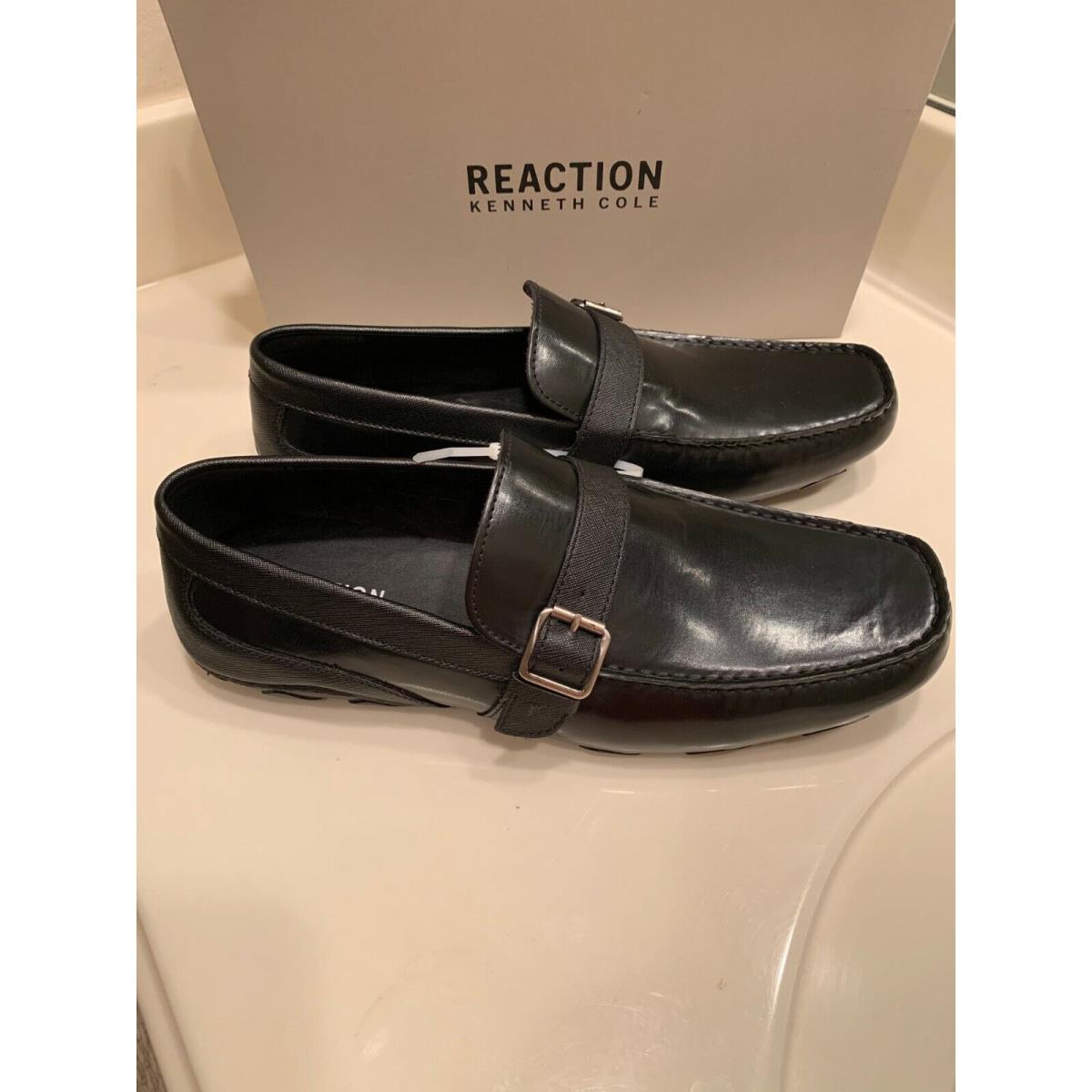 Reaction Kenneth Cole Hayes Belt Black Drivers Size 11M