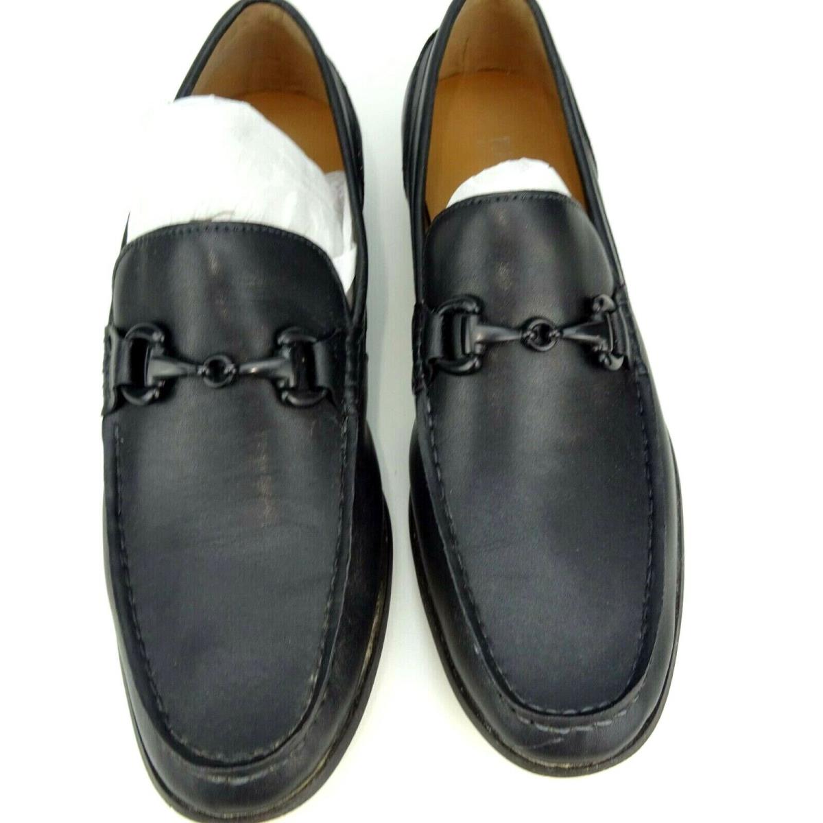 Reaction Kenneth Cole Black Crespo Loafer B Shoe Size 9.5M