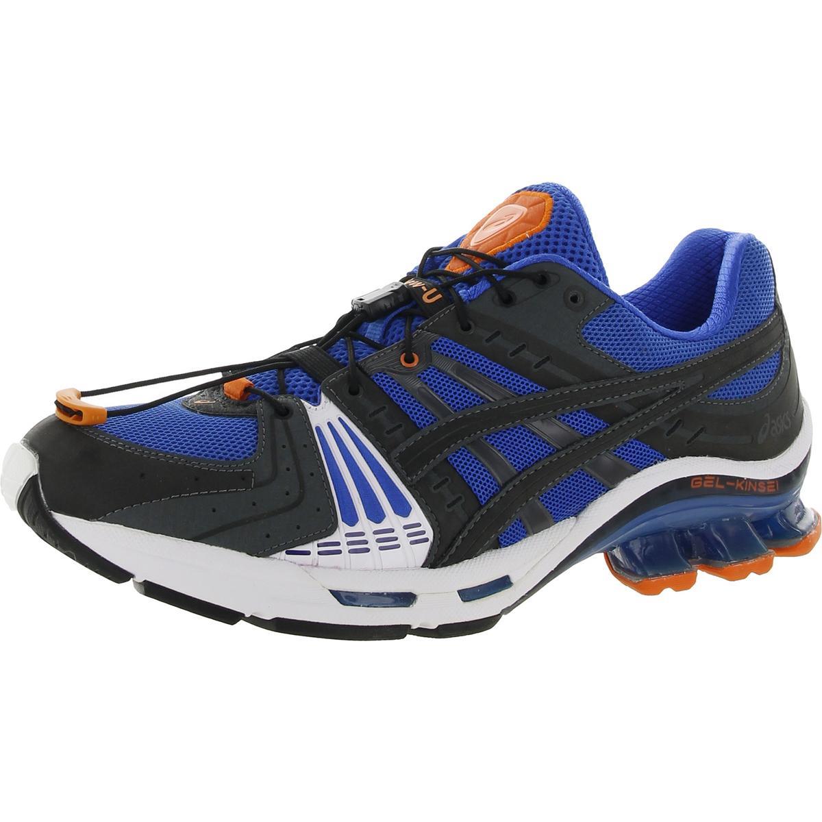 Asics Mens Gel Kinsei OG Fitness Workout Running Shoes Sneakers Bhfo 4105 - Illusion Blue/Dark Grey