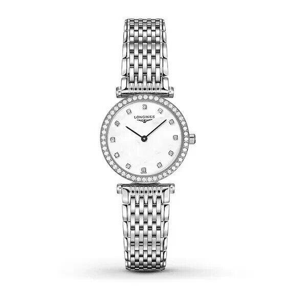 Longines La Grande Classique Mother of Pearl Diamond Woman`s Watch L4.241.0.80.6