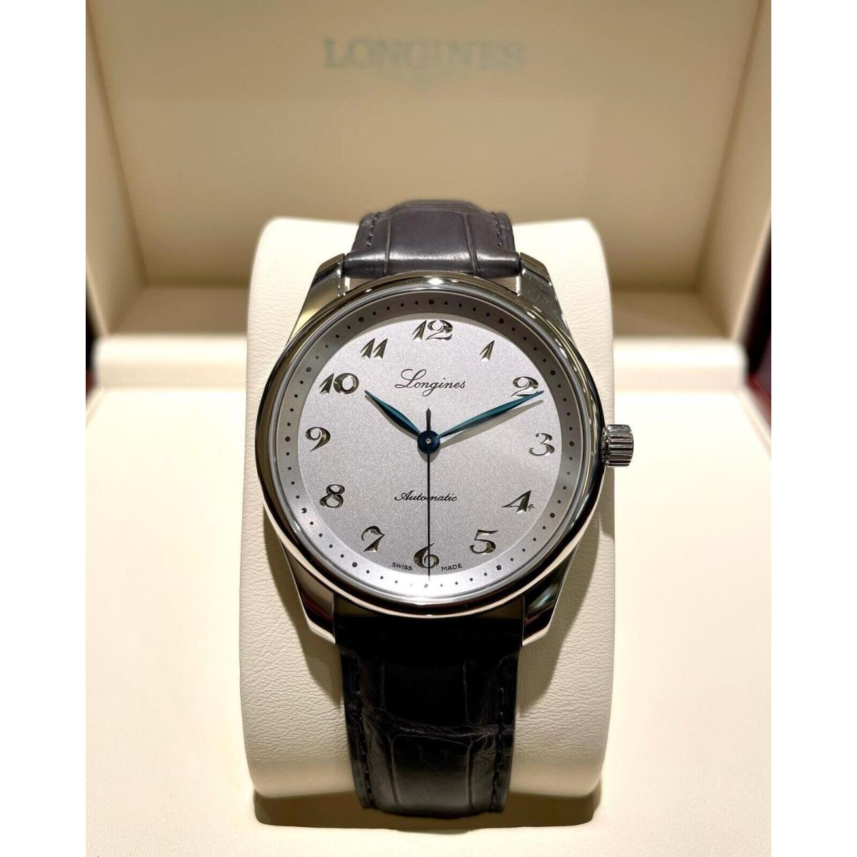 Longines Master Collection 190th Anniversary Grey Strap Men`s Watch L27934732