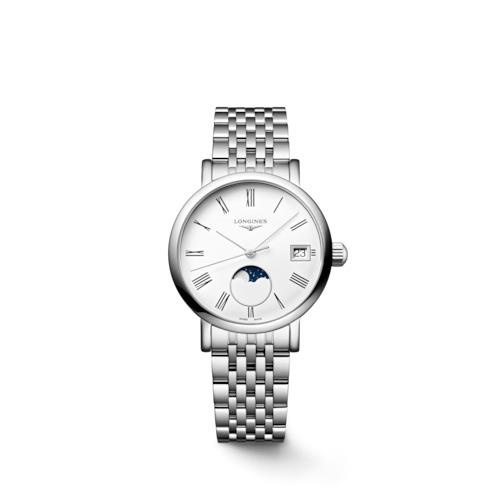 Longines Elegant Collection White Dial 30mm Steel Watch L4.330.4.11.6