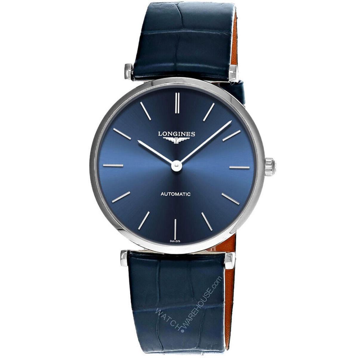 Longines La Grande Classique 36MM Auto Blue Dial Unisex Watch L4.908.4.95.2