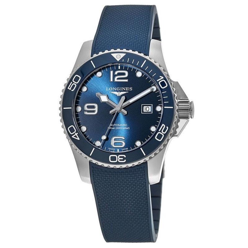 Longines Hydroconquest Automatic Blue Dial Blue Men`s Watch L3.782.4.96.9